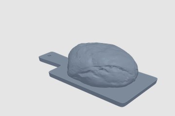 CF_Set12_Bread01_4K 3D打印模型