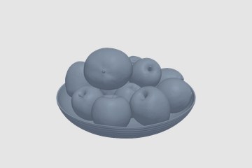 CF_Set40_MixedFruits01_4K 3D打印模型