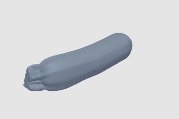 CF_Vol1_001Zucchini_01_4K 3D打印模型