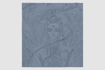 哪吒浮雕 (6) 3D打印模型