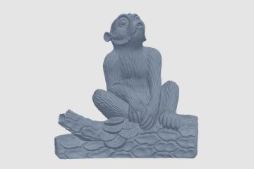 猴 3D打印模型