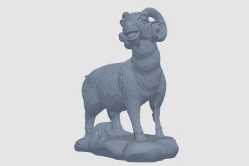 羊 3D打印模型