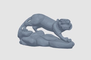 虎 3D打印模型