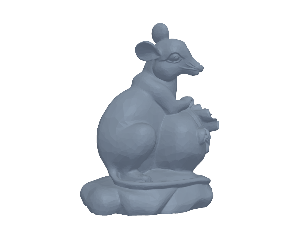 鼠 3D打印模型