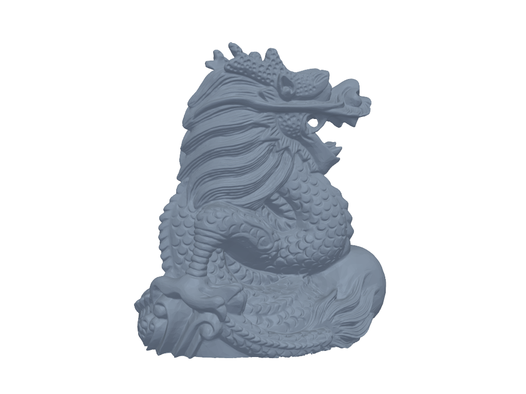 龙 3D打印模型