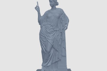 Aphrodite au Pilier at The Louvre, Paris 3D打印模型