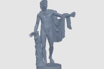 Apollo Belvedere 3D打印模型