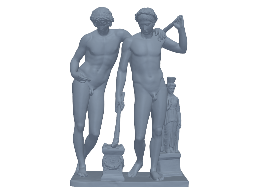 Castor and Pollux, The _San Ildefonso Group_ 3D打印模型