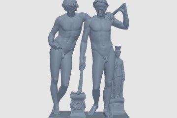 Castor and Pollux, The _San Ildefonso Group_ 3D打印模型