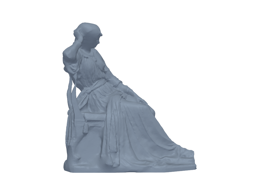 Cleopatra at Metropolitan Museum of Art, NYC 3D打印模型