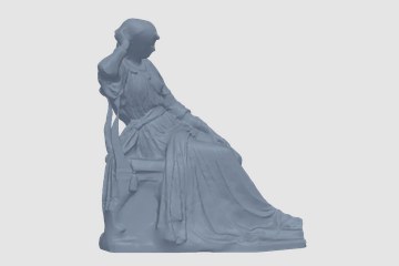 Cleopatra at Metropolitan Museum of Art, NYC 3D打印模型