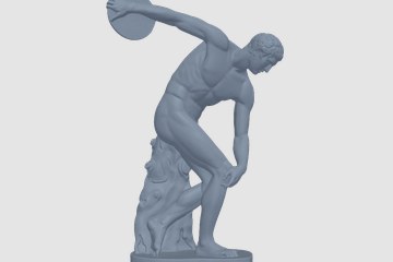 Discobolus (The Discus Thrower) 3D打印模型