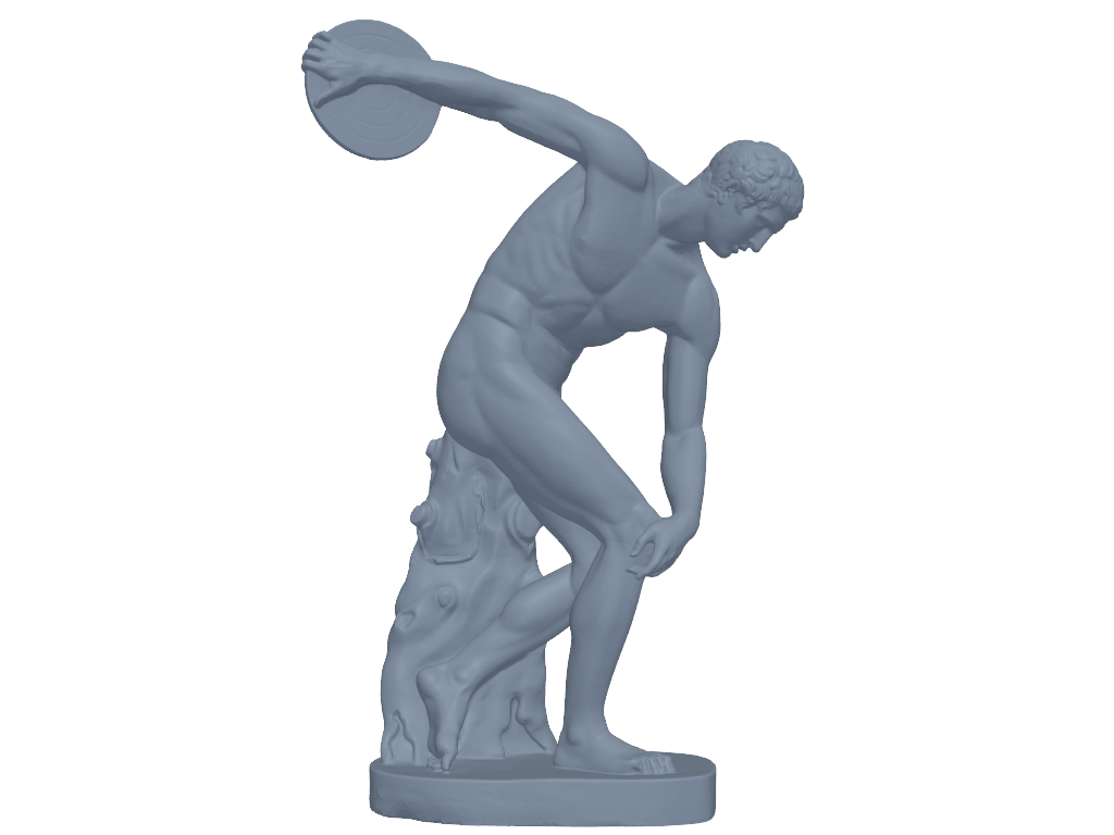 Discobolus (The Discus Thrower) 3D打印模型