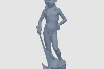 Donatello's David With the Head of Goliath 3D打印模型