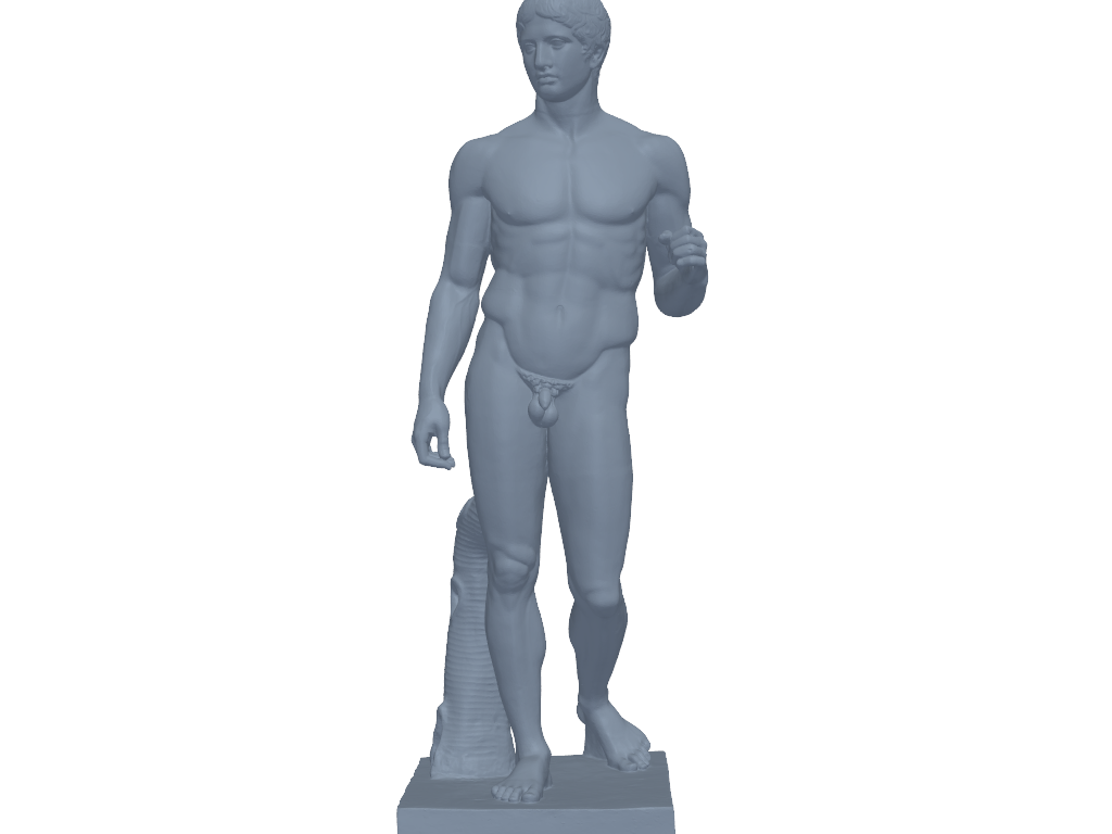 Doryphoros (The Spear Bearer) 3D打印模型