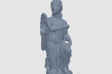 Kneeling Angel 3D打印模型