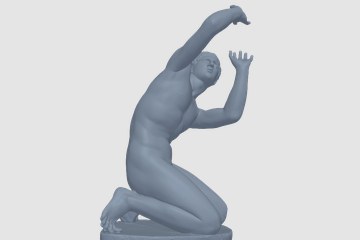 Kneeling Youth - possibly Ilioneus, son of Niobe 3D打印模型