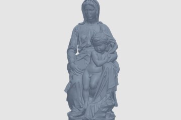 Madonna of Bruges 3D打印模型