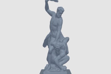 Samson Slaying a Philistine 3D打印模型