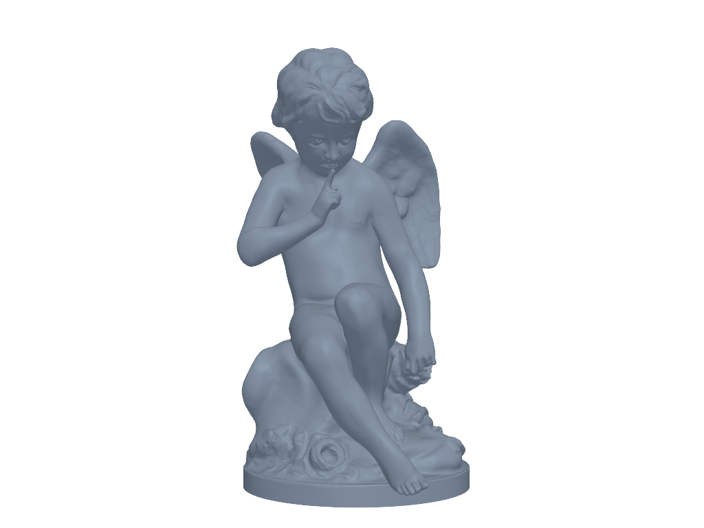 Seated Cupid at The Réunion des Musées Nationaux, Paris 3D打印模型
