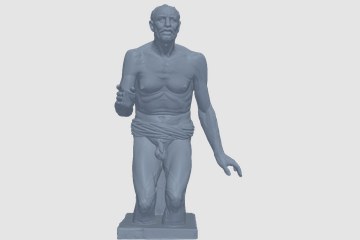 The Dying Seneca or Borghese Fisherman 3D打印模型