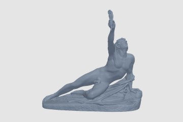 The Soldier of Marathon Announces Victory at the Louvre, Paris 3D打印模型