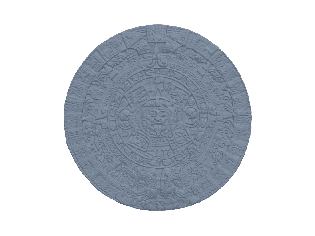 aztec-calendar 3D打印模型