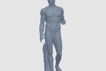 doryphoros-at-the-minneapolis-institute-of-art-1 3D打印模型