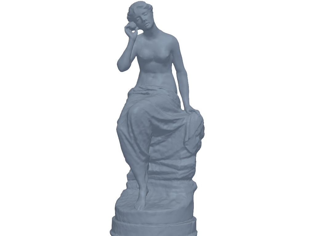 jadyn-sotheby-s-seated-woman-with-a-seashell 3D打印模型