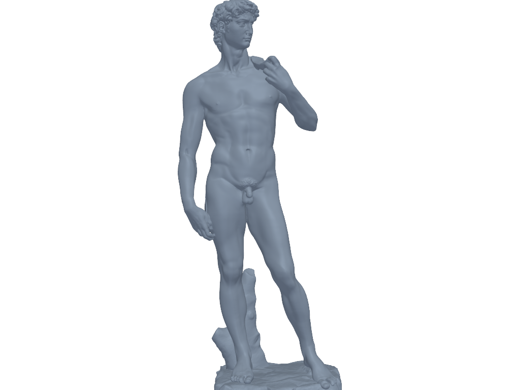scan-the-world-michelangelo-s-david 3D打印模型