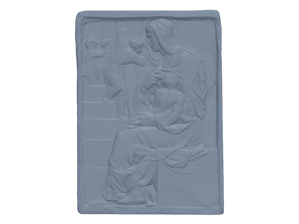 smk30-kas2358-madonna-of-the-steps 3D打印模型