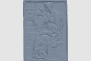 smk30-kas2358-madonna-of-the-steps 3D打印模型