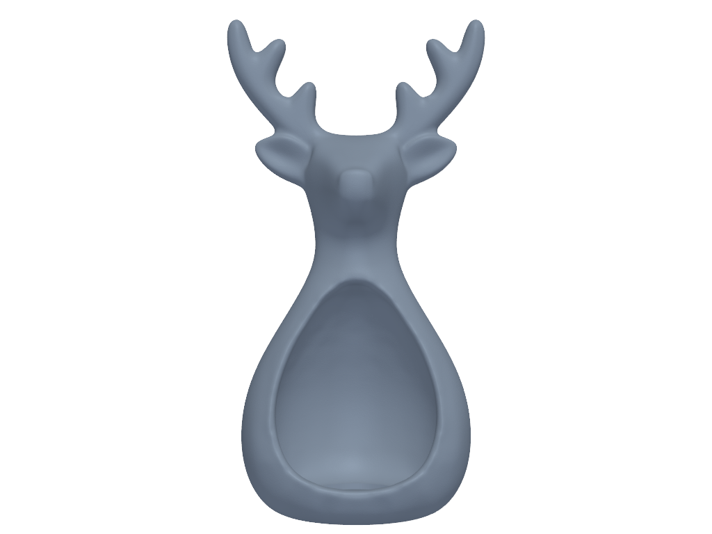 驯鹿蜡烛台 3D打印模型