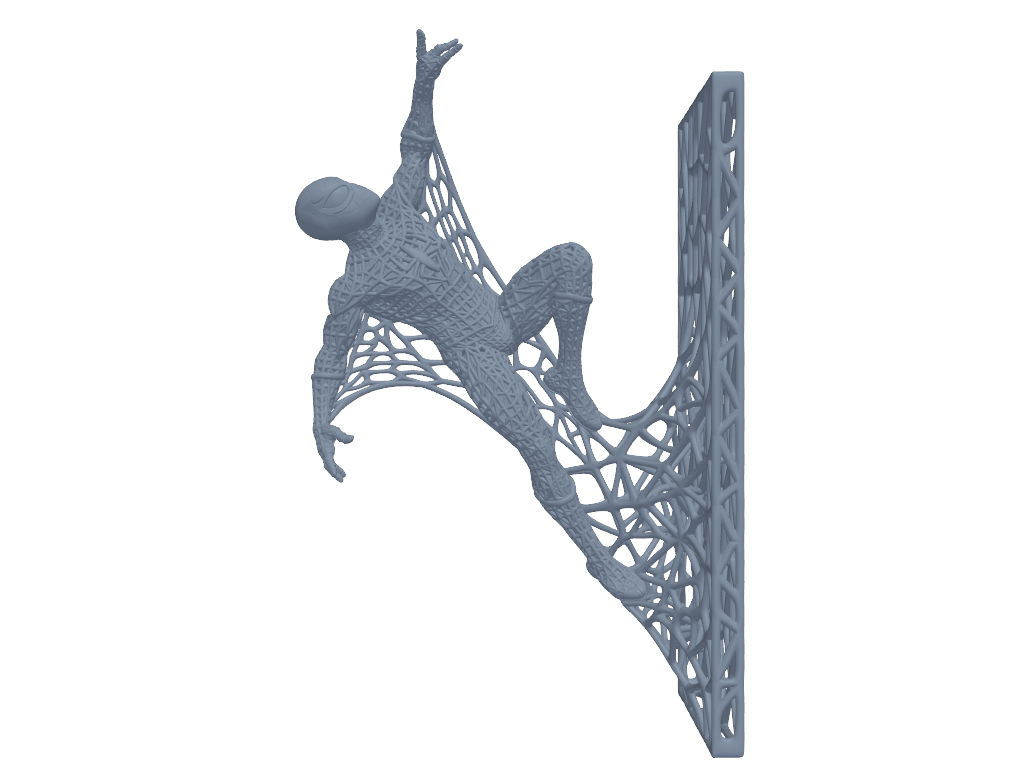 蜘蛛侠100mm 3D打印模型