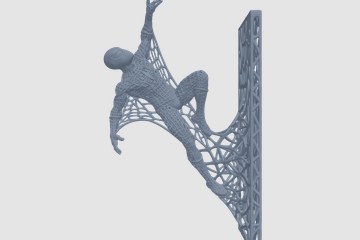 蜘蛛侠100mm 3D打印模型