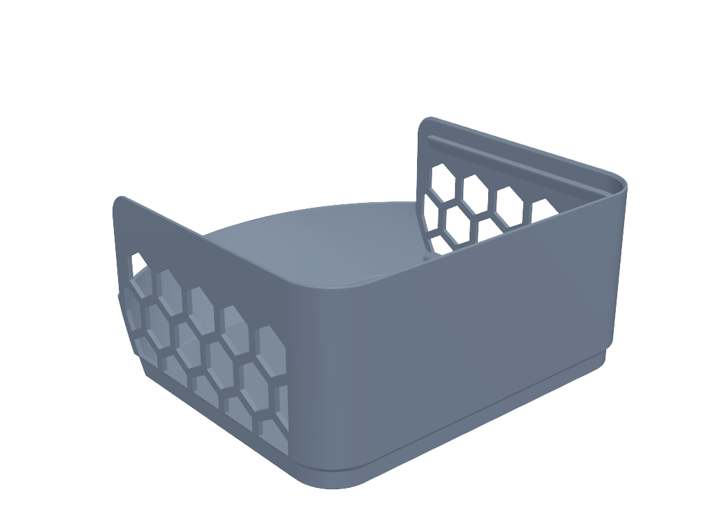 水果和蔬菜收纳盒 3D打印模型