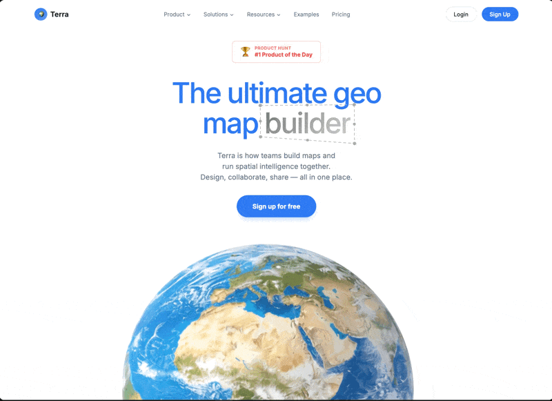 Terra Geo Map