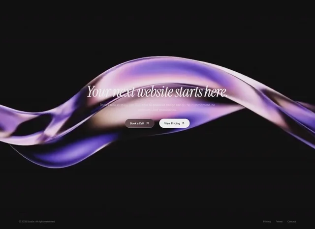 Liquid Glass CTA