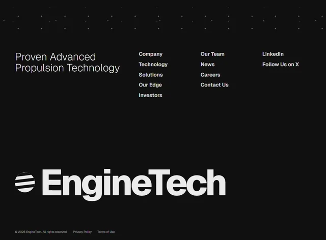 Stark Minimal Footer