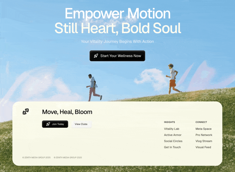 Zenith Footer