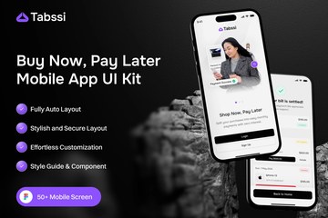 Tabssi 先买后付（BNPL）移动金融应用 UI 套件